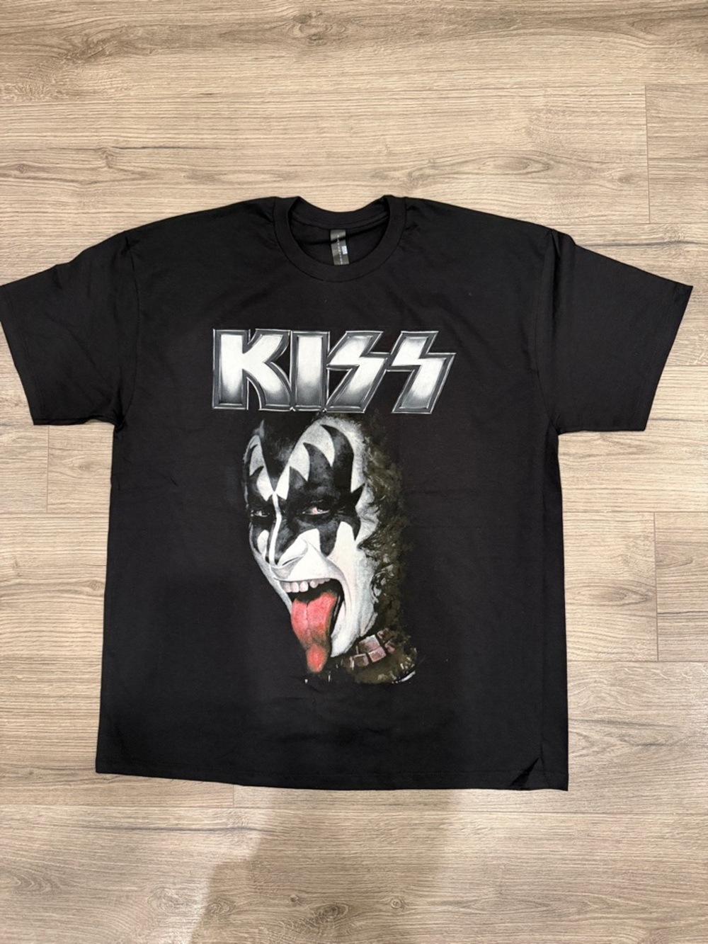 KISS Logo Gene Simmons Big Head Band Tee Men’s Size Extra Large